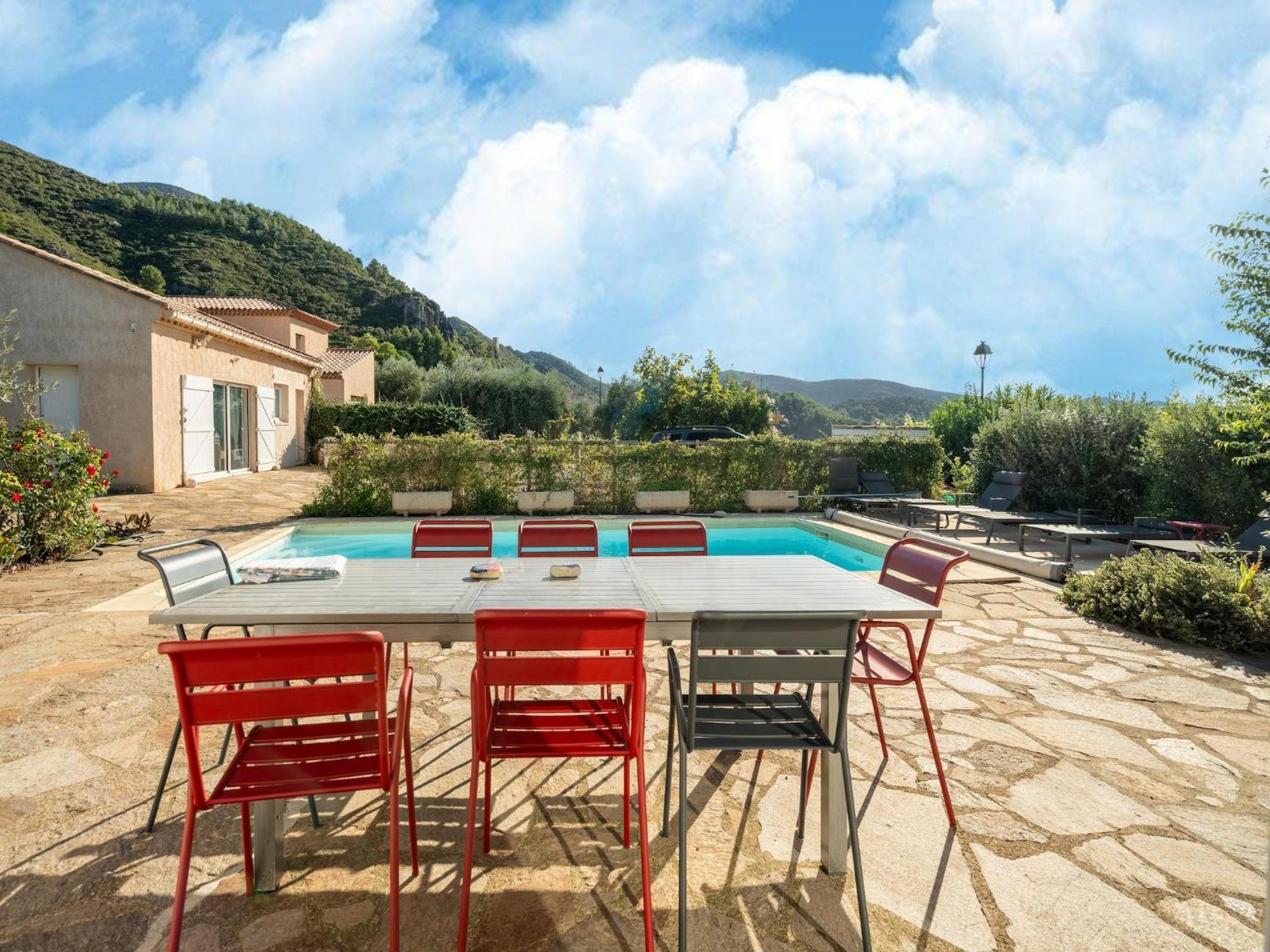 House In The South Of France With Private Pool Villa Roquebrun Dış mekan fotoğraf